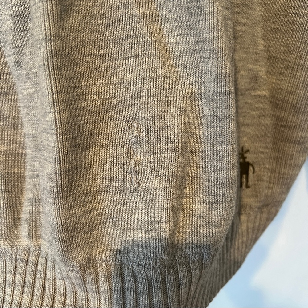 Smartwool 1/4 Zip Men’s Pullover Sweater FLAWED - Picture 5 of 13